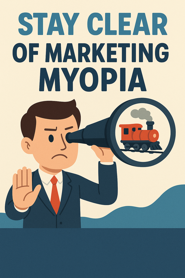 Stay clear from Marketing Myopia-Why and How?