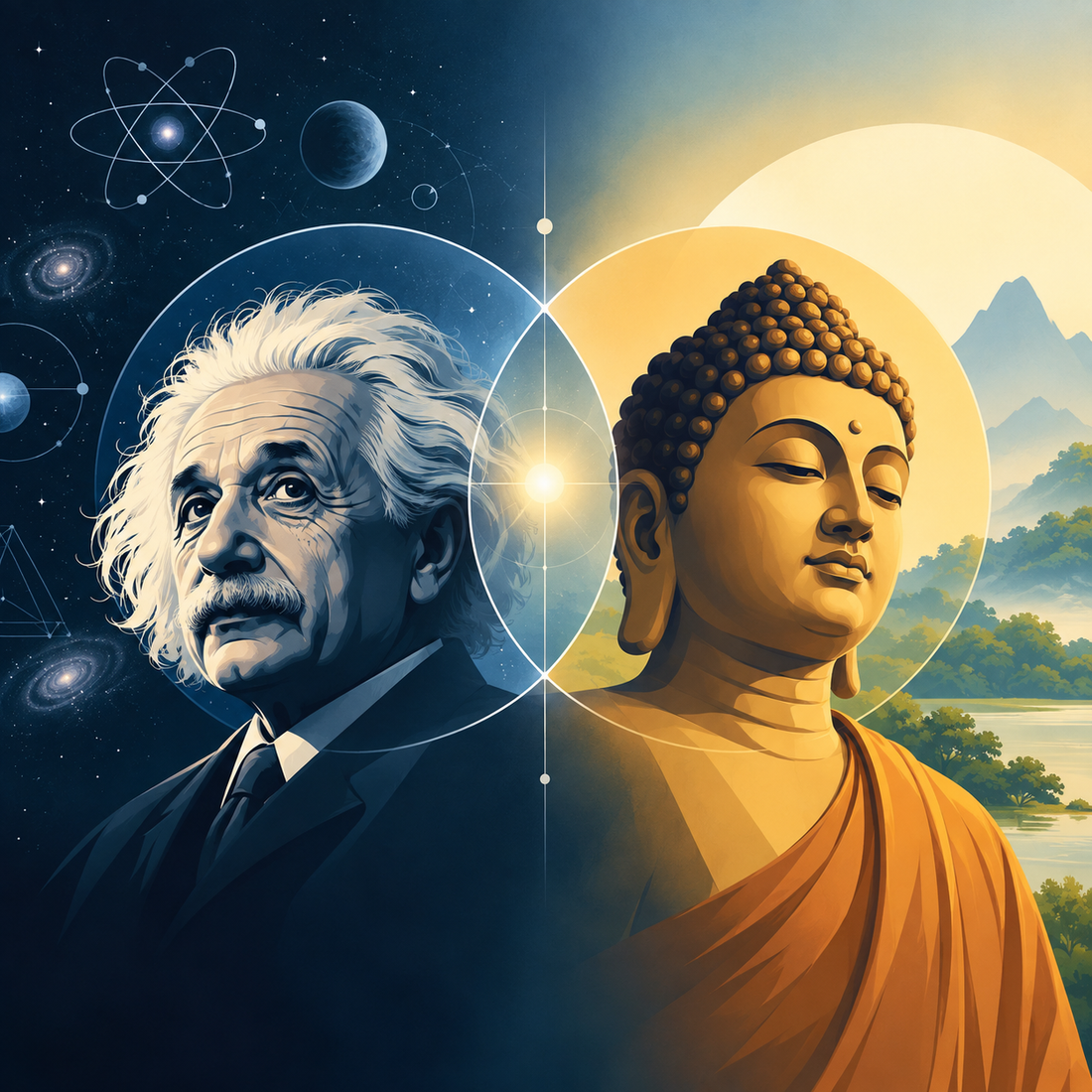 Einstein the Buddha