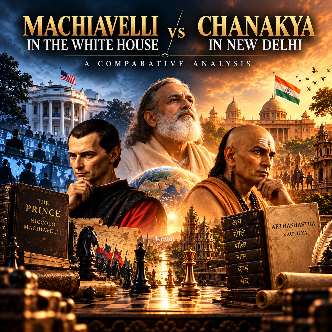 Machiavelli in the White House vs Chanakya in New Delhi: A Comparative Analysis