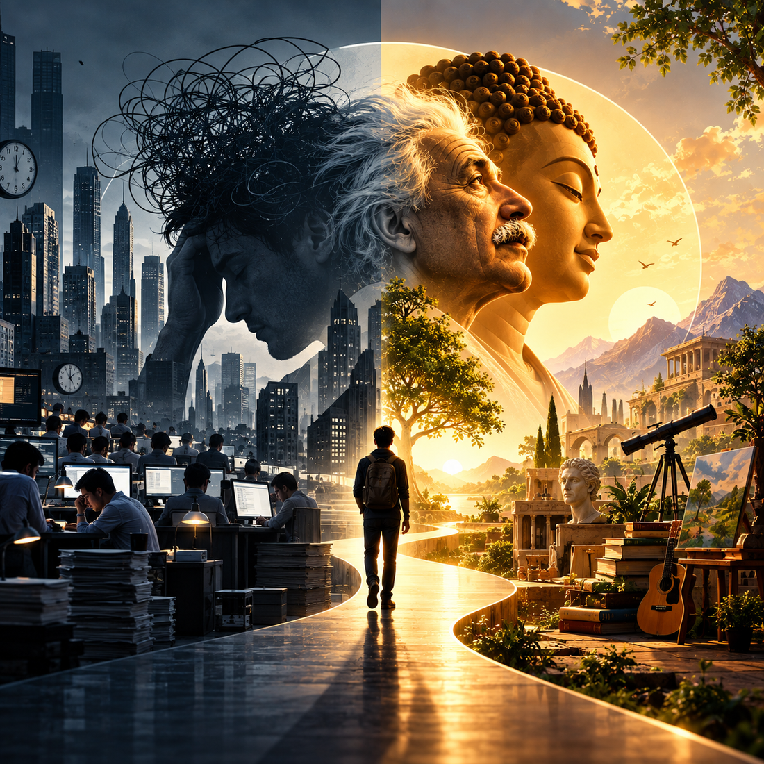From Worker Bee to Enlightenment Creator