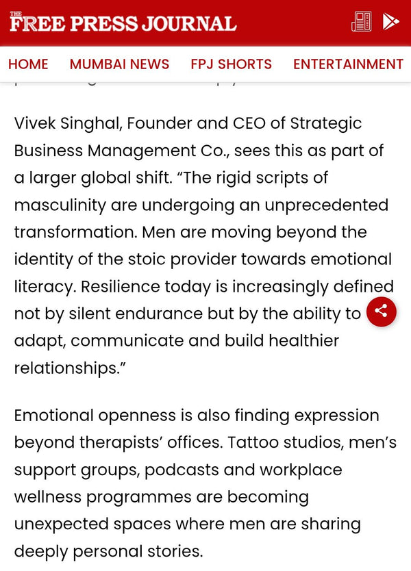Men's Mental Health 2026: The Emotionally Aware Indian Man